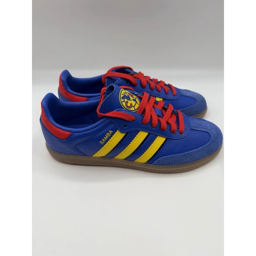 Adidas Samba Licensed Club América Sneakers,Men's 7, Women's 8, Soccer,KJ3531